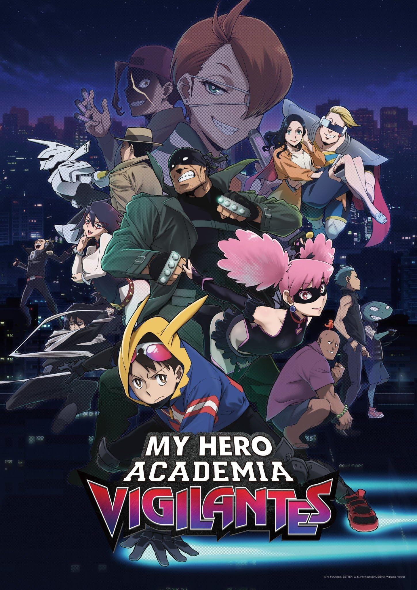 انمي My Hero Academia: Vigilantes